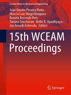 cover image of 15th WCEAM Proceedings